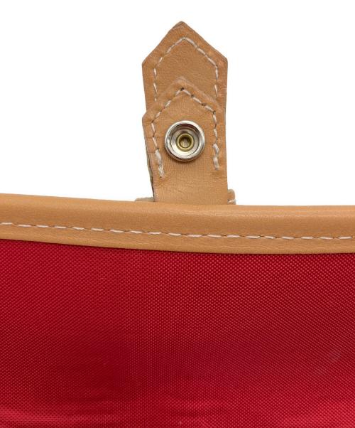 BURBERRY BLUE LABEL（バーバリー ブルー レーベル）BURBERRY BLUE LABEL (バーバリー ブルー レーベル) チェック柄ミニショルダーバッグ レッドの古着・服飾アイテム