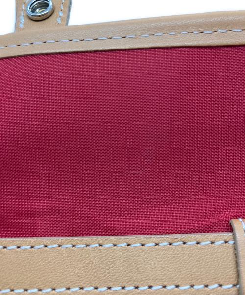 BURBERRY BLUE LABEL（バーバリー ブルー レーベル）BURBERRY BLUE LABEL (バーバリー ブルー レーベル) チェック柄ミニショルダーバッグ レッドの古着・服飾アイテム