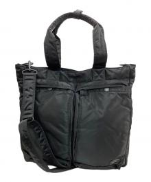 PORTER（ポーター）の古着「TANKER  2WAY TOTE BAG」｜ブラック