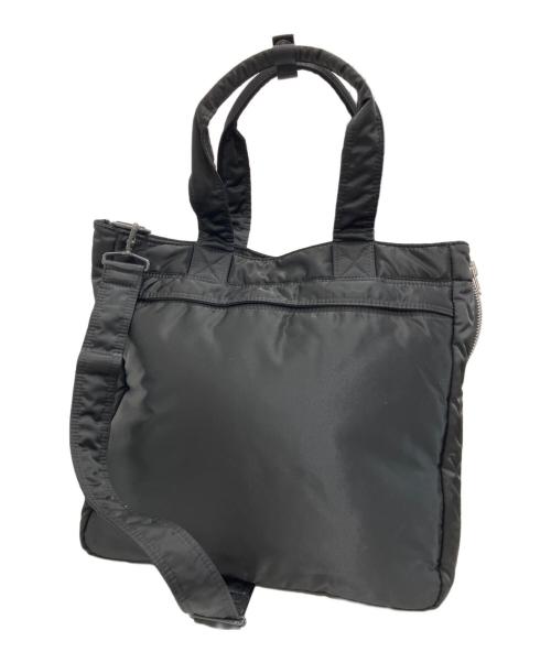 PORTER（ポーター）PORTER (ポーター) TANKER  2WAY TOTE BAG ブラックの古着・服飾アイテム