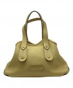 Salvatore Ferragamoサルヴァトーレ フェラガモ）の古着「レザーハンドバッグ」｜イエロー