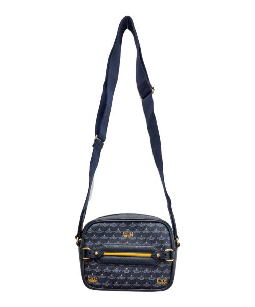 FAURE LE PAGE（フォーレルパージュ）FAURE LE PAGE (フォーレルパージュ) Hands on 17 Crossbody Bag ネイビーの古着・服飾アイテム