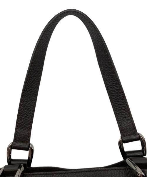 GUCCI（グッチ）GUCCI (グッチ) GG柄 アビーライン トートバッグ ブラウンの古着・服飾アイテム