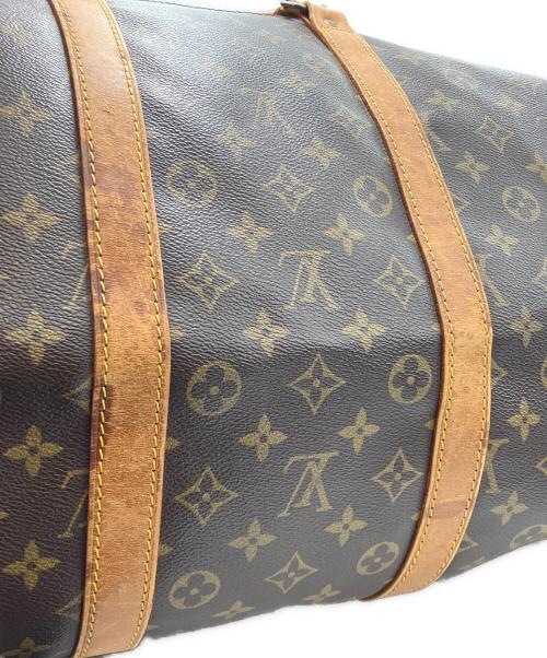 LOUIS VUITTON（ルイ ヴィトン）LOUIS VUITTON (ルイ ヴィトン) キーポル55 トラベルバッグ ブラウンの古着・服飾アイテム