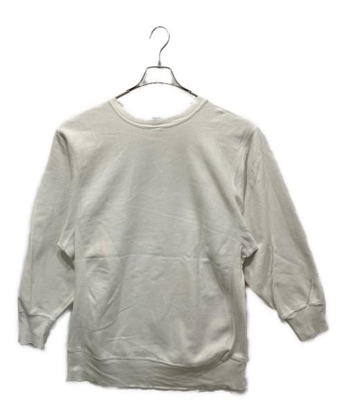 Champion REVERSE WEAVE（チャンピオン リバース ウィーブ）Champion REVERSE WEAVE (チャンピオン リバース ウィーブ) 90S クルーネックスウェット ホワイト サイズ:XXLの古着・服飾アイテム