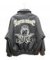 A'gem (エージェム) ANGEL PU STADIUM JACKET フェイクレザージャケット ブラック サイズ:F：12000円