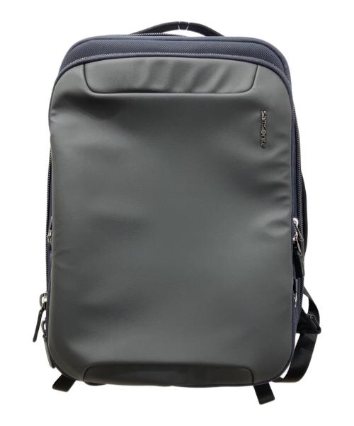 Samsonite（サムソナイト）Samsonite (サムソナイト) JET BIZ 3 バックパック ブラック×ネイビーの古着・服飾アイテム