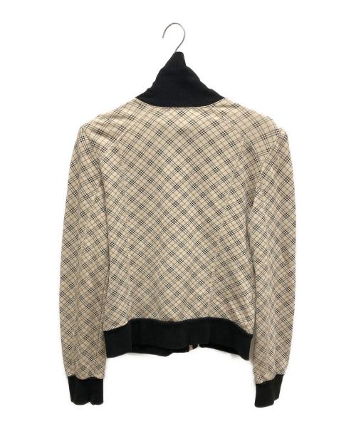 BURBERRY LONDON（バーバリーロンドン）BURBERRY LONDON (バーバリーロンドン) トラックジャケット ベージュ×ブラック サイズ:38の古着・服飾アイテム