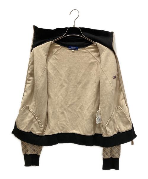 BURBERRY LONDON（バーバリーロンドン）BURBERRY LONDON (バーバリーロンドン) トラックジャケット ベージュ×ブラック サイズ:38の古着・服飾アイテム