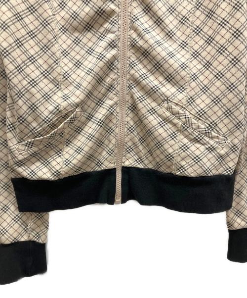 BURBERRY LONDON（バーバリーロンドン）BURBERRY LONDON (バーバリーロンドン) トラックジャケット ベージュ×ブラック サイズ:38の古着・服飾アイテム