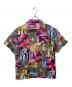 CALEE (キャリー) R/P ALLOVER PATTERN CROSS OVER SH オープンカラーシャツープンカラーシャツ マルチカラー サイズ:S：5000円