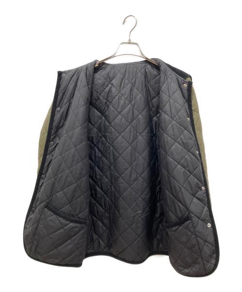 MACKINTOSH PHILOSOPHY（マッキントッシュ フィロソフィー）MACKINTOSH PHILOSOPHY (マッキントッシュ フィロソフィー) リバーシブルキルティングジャケット カーキ×ブラック サイズ:38の古着・服飾アイテム