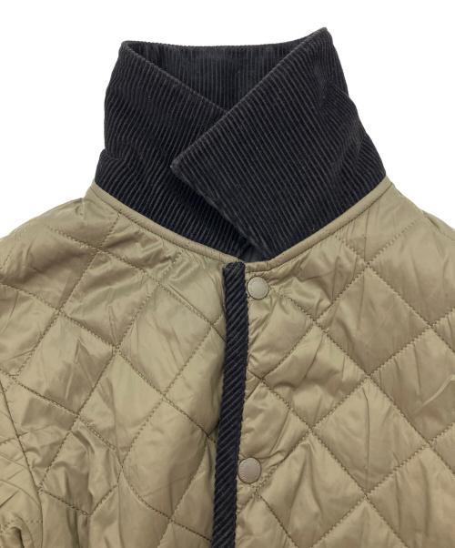 MACKINTOSH PHILOSOPHY（マッキントッシュ フィロソフィー）MACKINTOSH PHILOSOPHY (マッキントッシュ フィロソフィー) リバーシブルキルティングジャケット カーキ×ブラック サイズ:38の古着・服飾アイテム