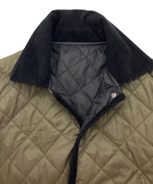 MACKINTOSH PHILOSOPHY（マッキントッシュ フィロソフィー）MACKINTOSH PHILOSOPHY (マッキントッシュ フィロソフィー) リバーシブルキルティングジャケット カーキ×ブラック サイズ:38の古着・服飾アイテム