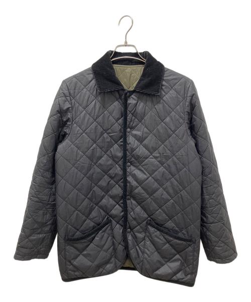 MACKINTOSH PHILOSOPHY（マッキントッシュ フィロソフィー）MACKINTOSH PHILOSOPHY (マッキントッシュ フィロソフィー) リバーシブルキルティングジャケット カーキ×ブラック サイズ:38の古着・服飾アイテム