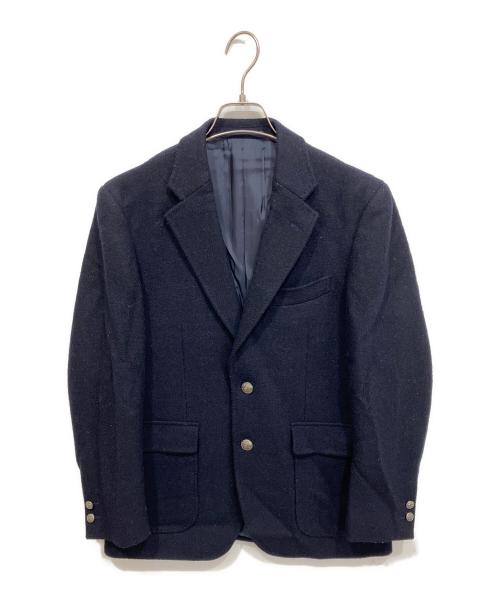 Kent in TRADITION（ケントイントラディション）Kent in TRADITION (ケントイントラディション) ウールツイードテーラードジャケット ネイビー サイズ:94AB4の古着・服飾アイテム