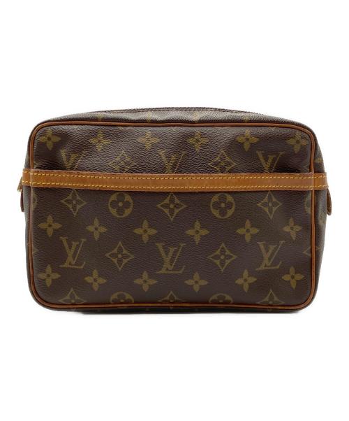 LOUIS VUITTON（ルイ ヴィトン）LOUIS VUITTON (ルイ ヴィトン) コンピエーニュ23 セカンドバッグ ブラウンの古着・服飾アイテム