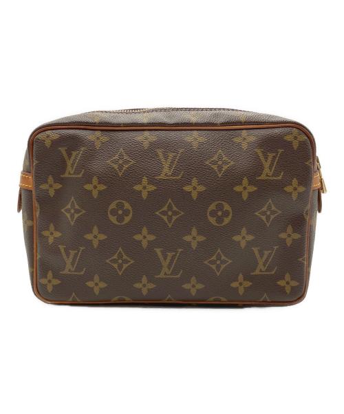 LOUIS VUITTON（ルイ ヴィトン）LOUIS VUITTON (ルイ ヴィトン) コンピエーニュ23 セカンドバッグ ブラウンの古着・服飾アイテム