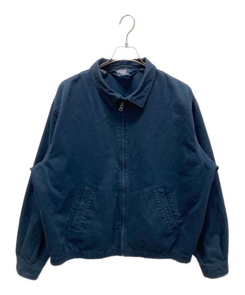 POLO RALPH LAUREN（ポロ・ラルフローレン）POLO RALPH LAUREN (ポロ・ラルフローレン) スイングトップ ネイビー サイズ:XLの古着・服飾アイテム