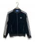 adidas（アディダス）の古着「SS VELOUR TRACKTOP ベロア スーパースター ジャージ」｜ブラック