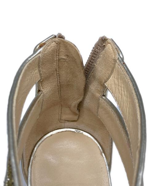 JIMMY CHOO（ジミーチュウ）JIMMY CHOO (ジミーチュウ) ハイヒールパンプス ゴールド サイズ:36の古着・服飾アイテム