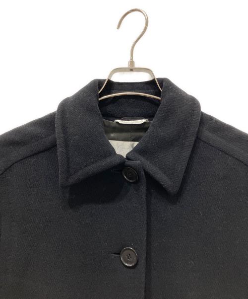 MaxMara（マックスマーラ）MaxMara (マックスマーラ) カバーオールコート ステンカラー ブラック サイズ:36の古着・服飾アイテム