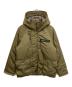 AVIREX（アヴィレックス）の古着「HB HOODIE JKT 中綿フライトジャケット」｜カーキ