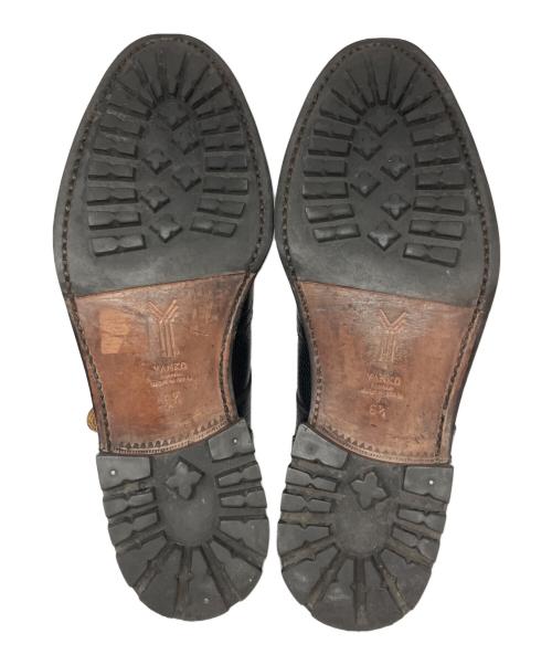 YANKO（ヤンコ）YANKO (ヤンコ) ダブルモンクメダリオンシューズ ブラック サイズ:6　1/2の古着・服飾アイテム