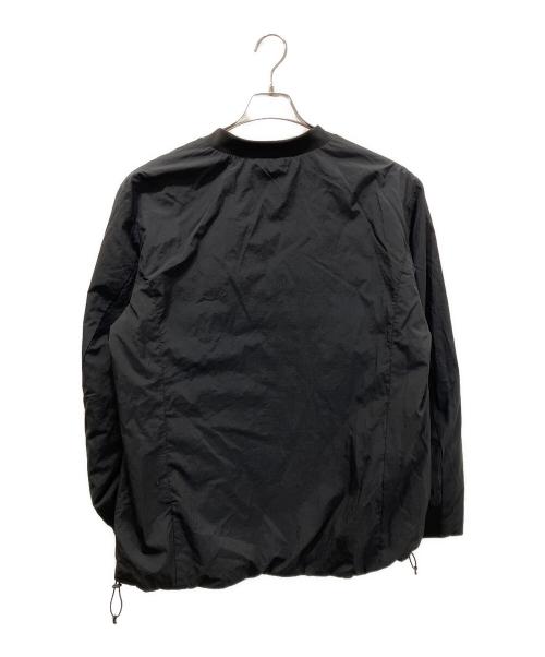 NANGA（ナンガ）NANGA (ナンガ) ノーカラーソフトダウンカーディガン ジャケット ブラック サイズ:Mの古着・服飾アイテム