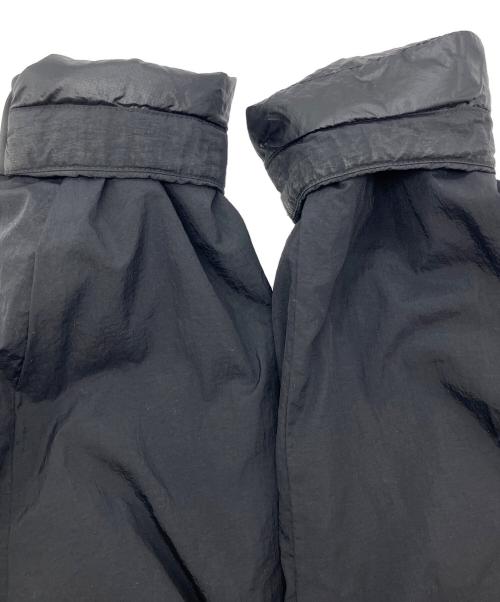 NANGA（ナンガ）NANGA (ナンガ) ノーカラーソフトダウンカーディガン ジャケット ブラック サイズ:Mの古着・服飾アイテム