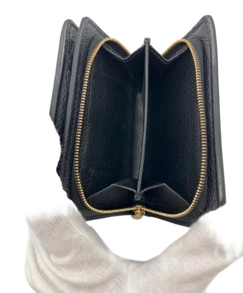 LOUIS VUITTON（ルイ ヴィトン）LOUIS VUITTON (ルイ ヴィトン) ポルトフォイユクレア 2つ折り財布 ブラックの古着・服飾アイテム