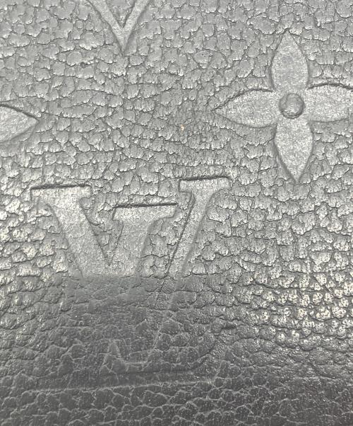 LOUIS VUITTON（ルイ ヴィトン）LOUIS VUITTON (ルイ ヴィトン) ポルトフォイユクレア 2つ折り財布 ブラックの古着・服飾アイテム