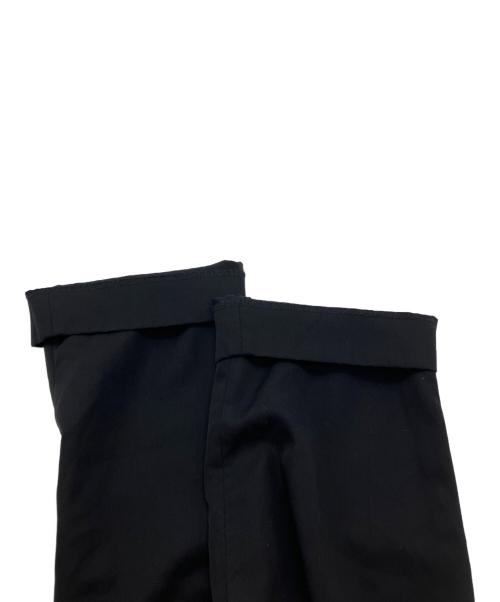 stein（シュタイン）stein (シュタイン) DOUBLE WIDE TROUSERS ブラック サイズ:Mの古着・服飾アイテム