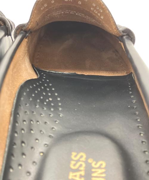 G.H.BASS（ジーエイチバス）G.H.BASS (ジーエイチバス) コインローファー ブラック サイズ:9の古着・服飾アイテム