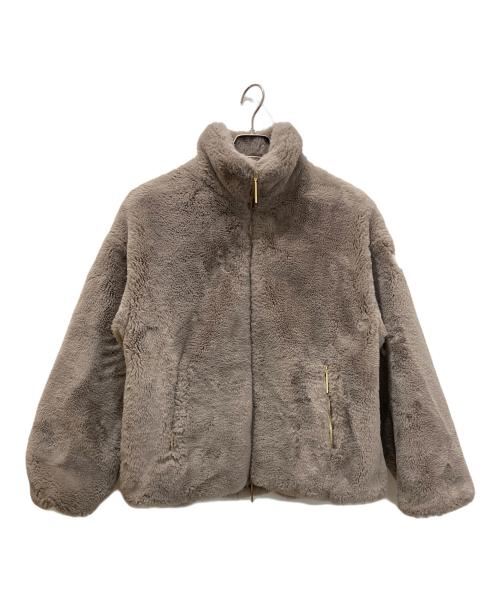 TATRAS（タトラス）TATRAS (タトラス) BARBRA バルブラ ファーブルゾン ブラウン サイズ:01の古着・服飾アイテム