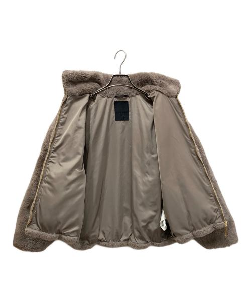 TATRAS（タトラス）TATRAS (タトラス) BARBRA バルブラ ファーブルゾン ブラウン サイズ:01の古着・服飾アイテム