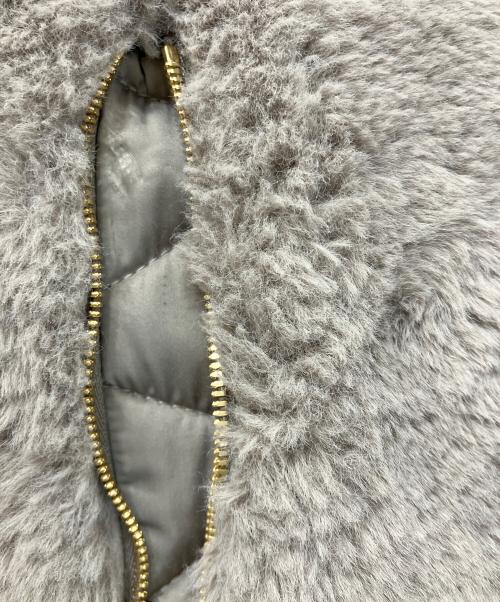 TATRAS（タトラス）TATRAS (タトラス) BARBRA バルブラ ファーブルゾン ブラウン サイズ:01の古着・服飾アイテム