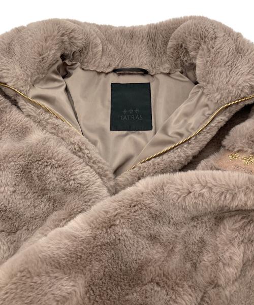 TATRAS（タトラス）TATRAS (タトラス) BARBRA バルブラ ファーブルゾン ブラウン サイズ:01の古着・服飾アイテム