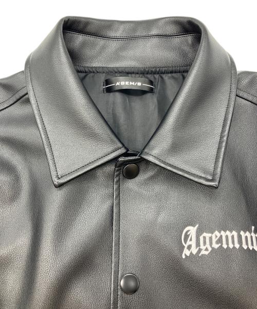 A'gem（エージェム）A'gem (エージェム) カバーオール ブラック サイズ:freeの古着・服飾アイテム