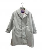 THE NORTHFACE PURPLELABELザ・ノースフェイス パープルレーベル）の古着「ステンカラーコート」｜ライトグレー