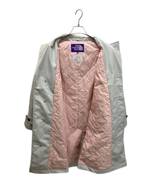 THE NORTHFACE PURPLELABEL（ザ・ノースフェイス パープルレーベル）THE NORTHFACE PURPLELABEL (ザ・ノースフェイス パープルレーベル) ステンカラーコート ライトグレー サイズ:Sの古着・服飾アイテム