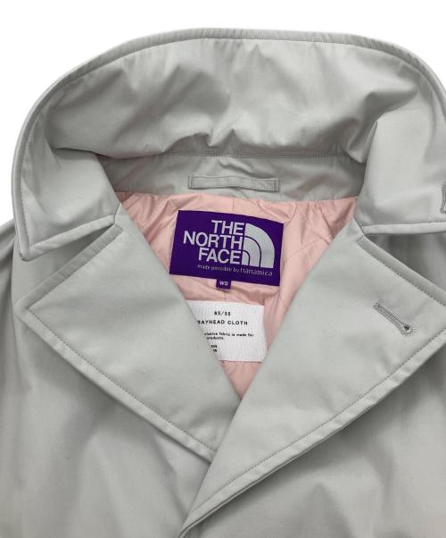 THE NORTHFACE PURPLELABEL（ザ・ノースフェイス パープルレーベル）THE NORTHFACE PURPLELABEL (ザ・ノースフェイス パープルレーベル) ステンカラーコート ライトグレー サイズ:Sの古着・服飾アイテム