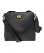 COACHコーチ）の古着「Willow Bucket/ウィロウ バケット バッグ」｜ブラック