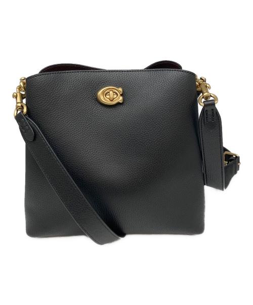 COACH（コーチ）COACH (コーチ) Willow Bucket/ウィロウ バケット バッグ ブラックの古着・服飾アイテム