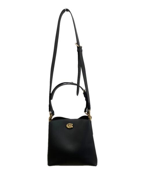 COACH（コーチ）COACH (コーチ) Willow Bucket/ウィロウ バケット バッグ ブラックの古着・服飾アイテム
