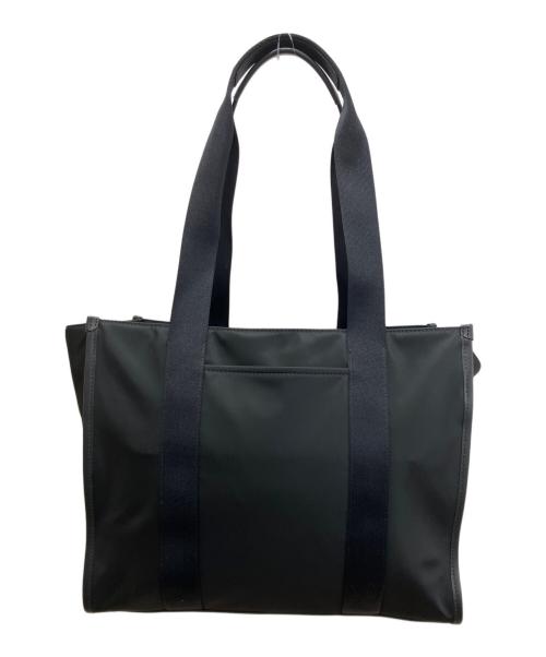 Kate Spade（ケイトスペード）Kate Spade (ケイトスペード) ナイロン ロゴ キップ ラージ トートバッグ ブラックの古着・服飾アイテム