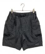 ATMOS×GRIP SWANYアトモス×グリップスワニー）の古着「BAGGY SHORTS BLACK 別注ハーフパンツ」｜ブラック