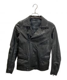 Hysteric Glamour（ヒステリックグラマー）の古着「レザージャケット」｜ブラック