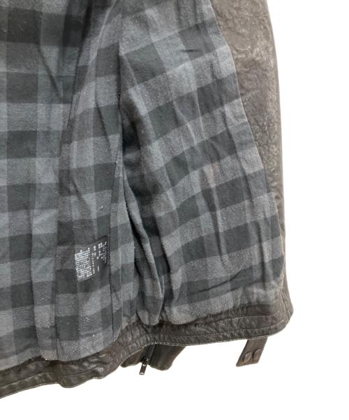 Hysteric Glamour（ヒステリックグラマー）Hysteric Glamour (ヒステリックグラマー) レザージャケット ブラック サイズ:FREEの古着・服飾アイテム