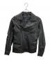 Hysteric Glamour（ヒステリックグラマー）の古着「レザージャケット」｜ブラック